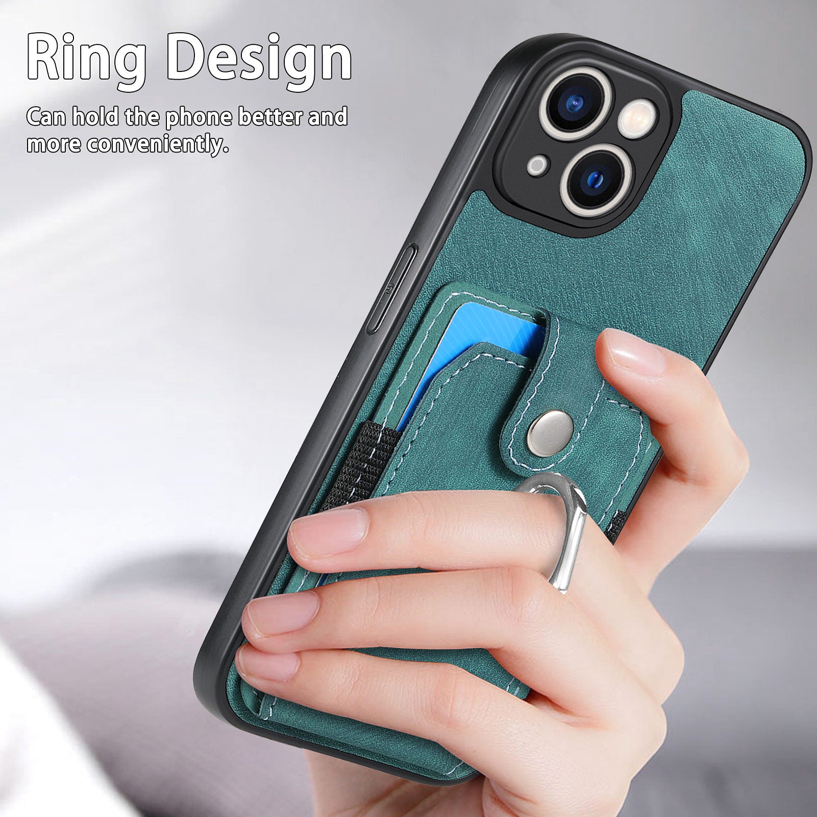 Slim Case for iPhone 14 Kickstand Phone Case Card Holder Shockproof Phone Cover PU Leather TPU PC Shell Slim Case for iPhone 14 Kickstand Phone Case Card Holder Shockproof Phone Cover PU Leather TPU PC Shell